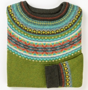 Eribe Short Alpine Sweater Moss